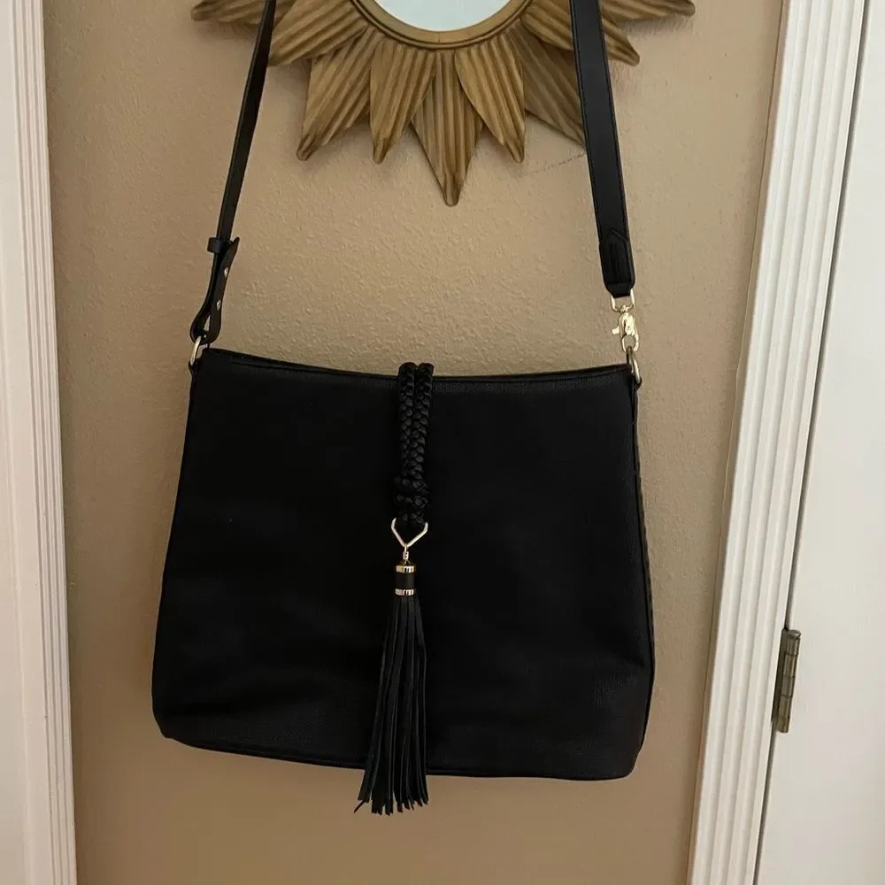 Stella & Dot Rope Hobo Bag Large Purse